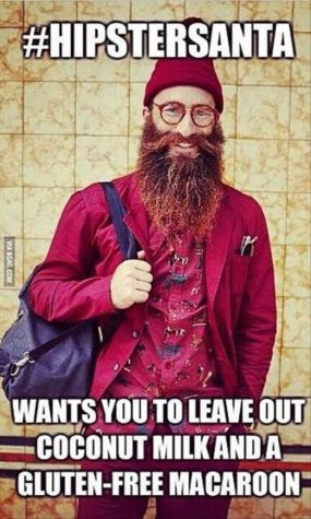 Hipster Santa