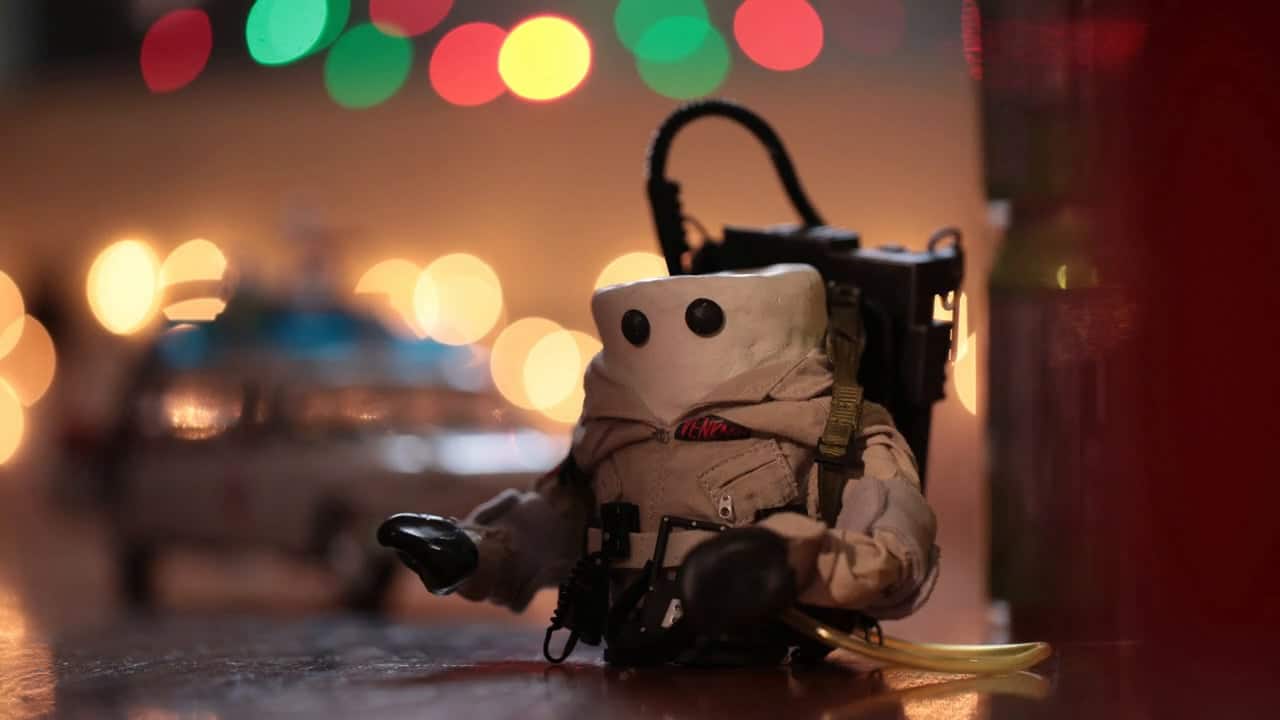 Marshmallow Ghostbuster: El espíritu navideño