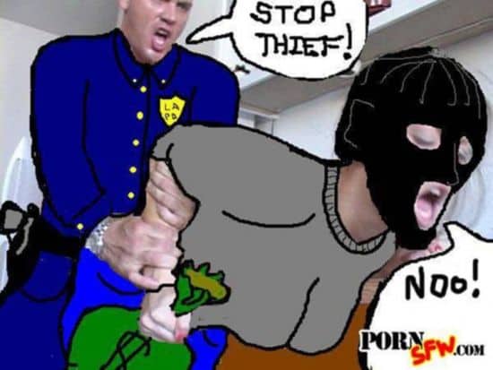 Mit Paint entschärfte Pornos