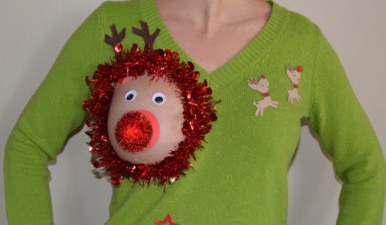 Sexy Ugly Christmas Sweater