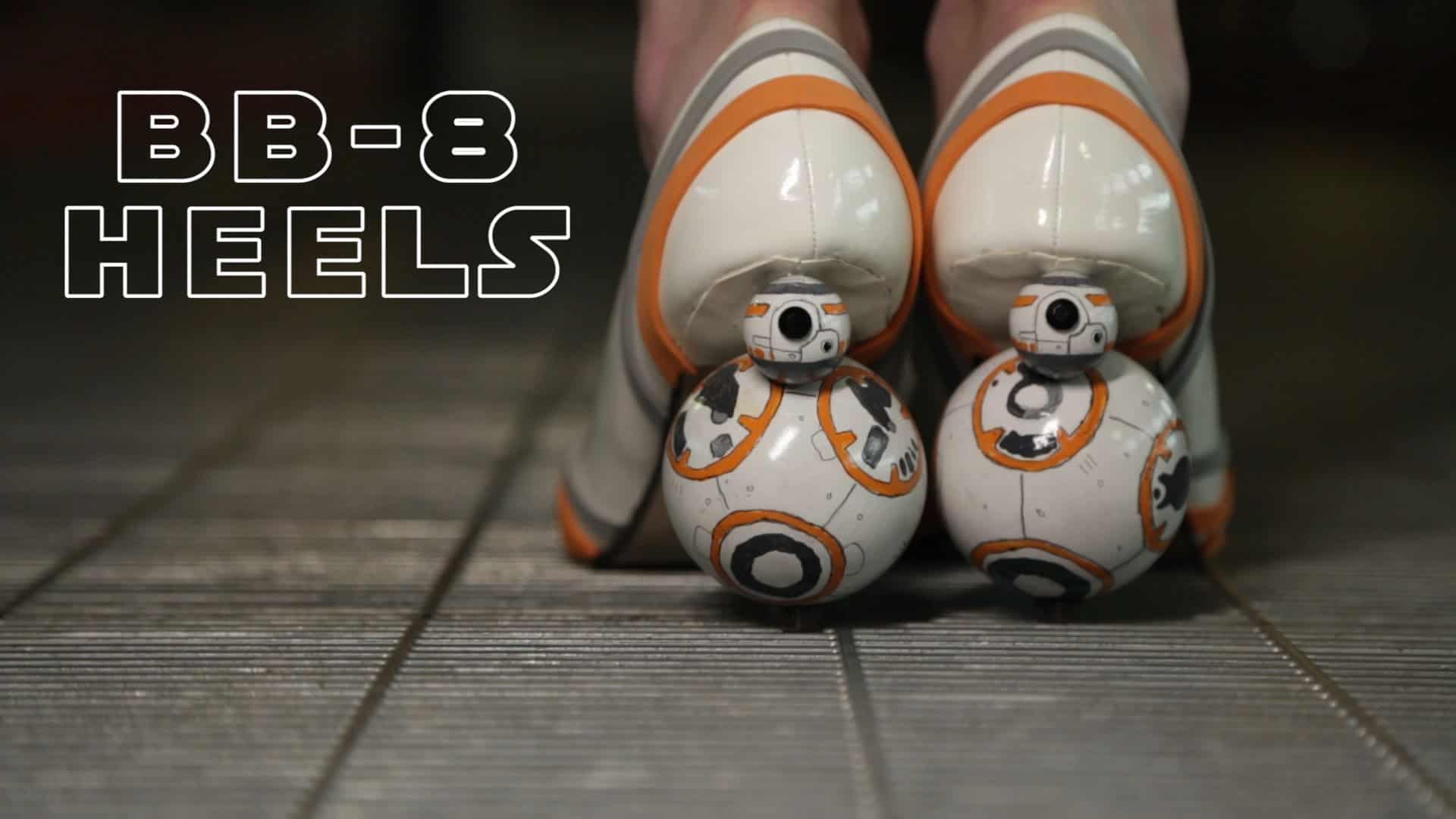 Vysoké podpätky Star Wars BB-8