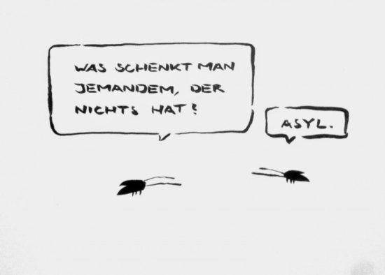 Was schenkt man jemanden, der nichts hat?