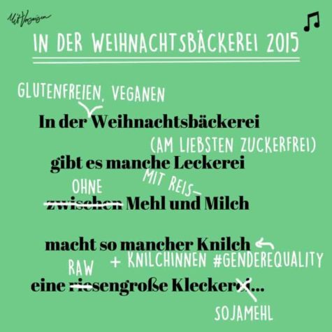 In der Weihnachtsbäckerei 2015