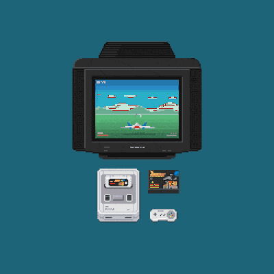 Geschichte der Videospiele bis zum Jahr 2002 in Pixeln