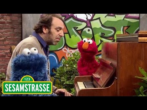 Herzallerliebst: Elmo trifft Chilly Gonzales in der Sesamstrasse