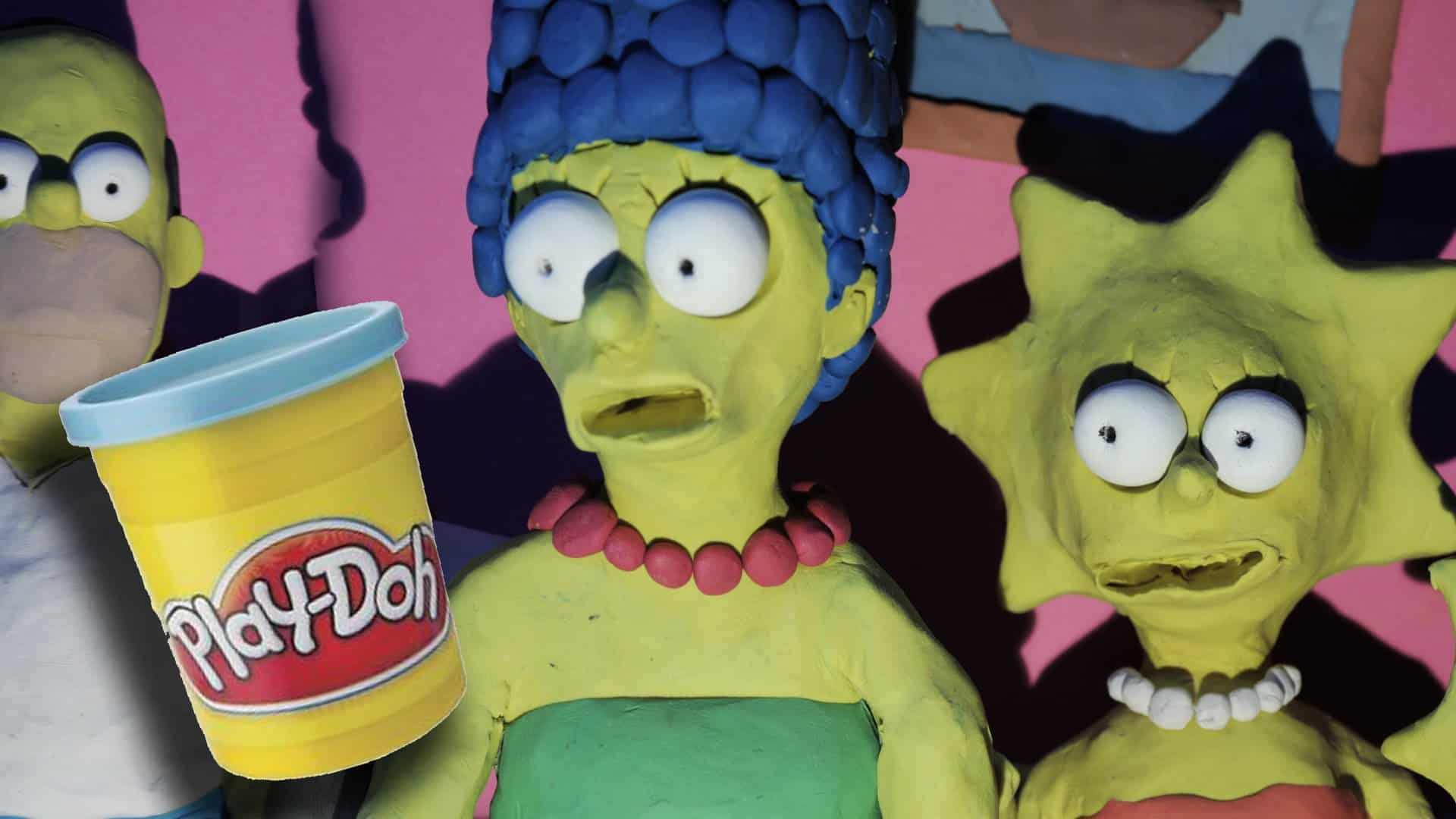 Lee Hardcastle mit seinem blutigen Simpsons-Couch-Gag