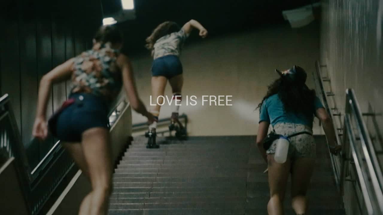 love is free badass roller girls