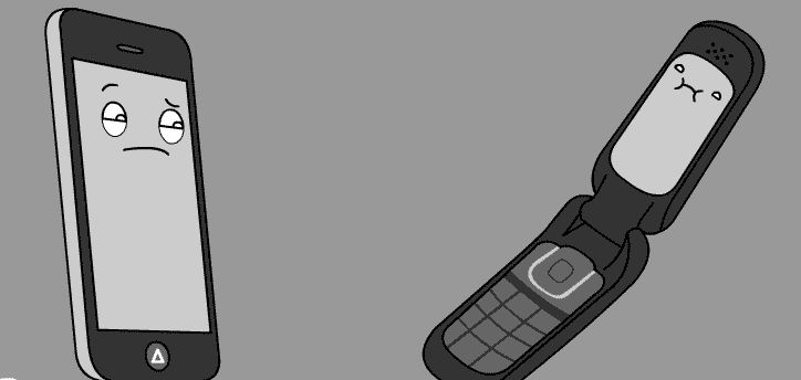 Smartphones vs. Old School Handys