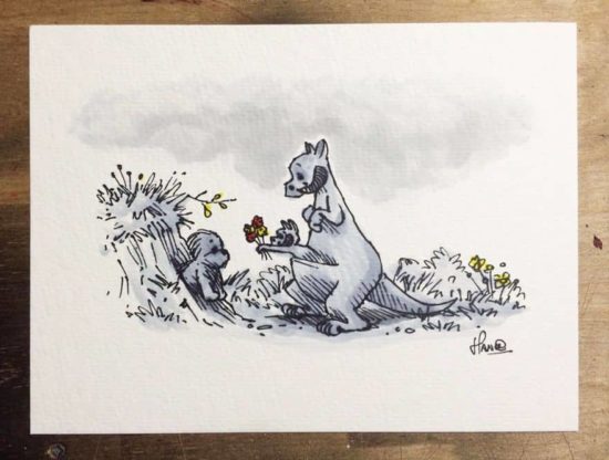 Star Wars Charaktere als Winnie Puuh und seine Freunde