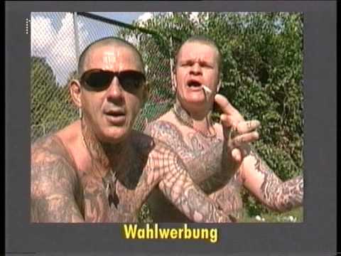 Wahlwerbung der Anarchistischen Pogo Partei Deutschlands aus dem Jahr 1997