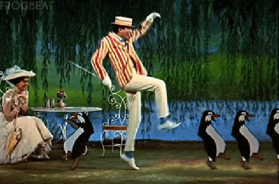 Mary Poppins: Kick it!