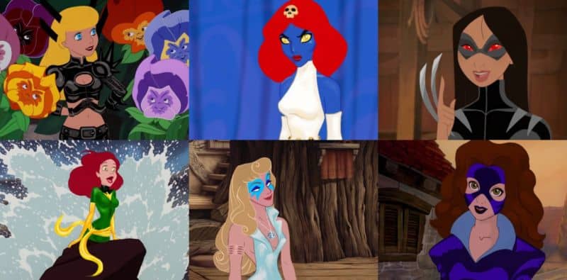 X-Men Disney-Prinzessinnen