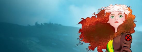 X-Men Disney-Prinzessinnen - Merida Rogue