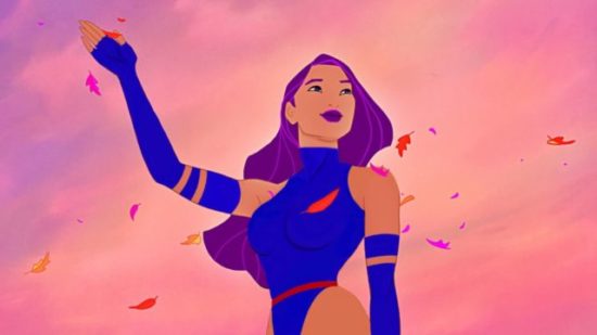 X-Men Disney-Prinzessinnen - Pocahontas Psylocke