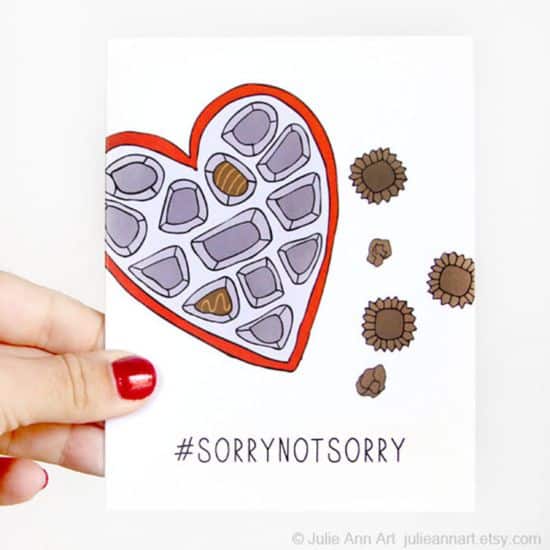 Anti-Valentine cards for couples with a special sense of humor