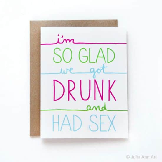 Anti-Valentinsgruss-Karten für Paare mit besonderem Sinn für Humor