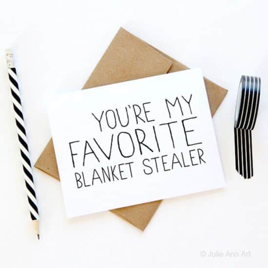 Anti-Valentinsgruss-Karten für Paare mit besonderem Sinn für Humor