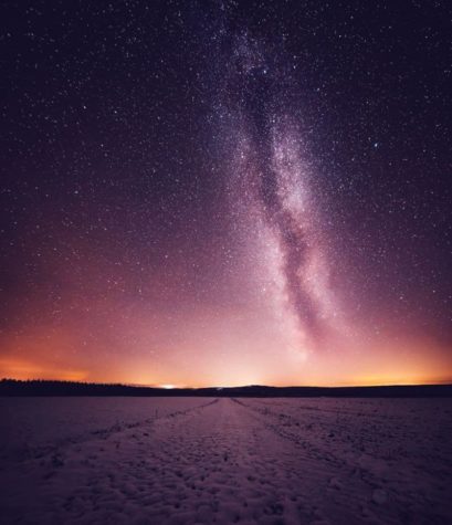 Finská noční obloha