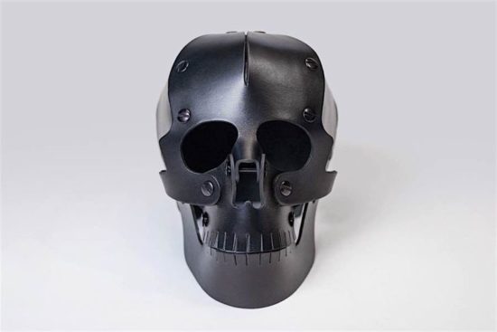 Handgefertigte Lederschädel aus Brooklyn