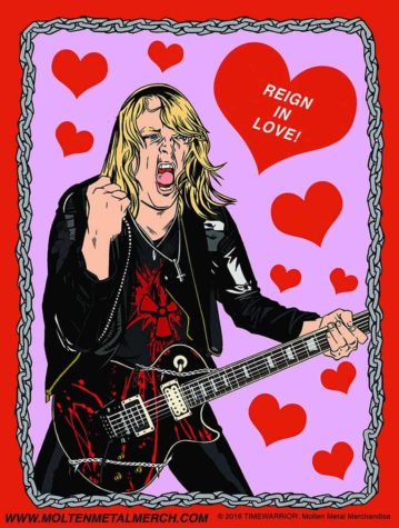 Heavy Metal Heroes Valentines Day Cards
