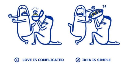 IKEA shows how easy it is to solve love problems