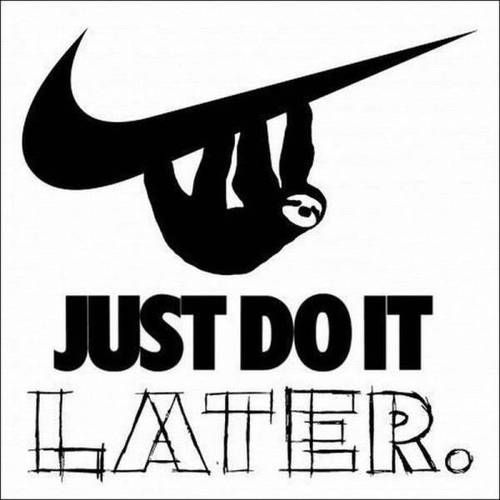 Das Logo der Prokrastination