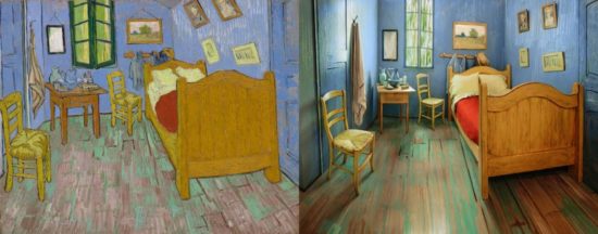 Durma no quarto de van Gogh