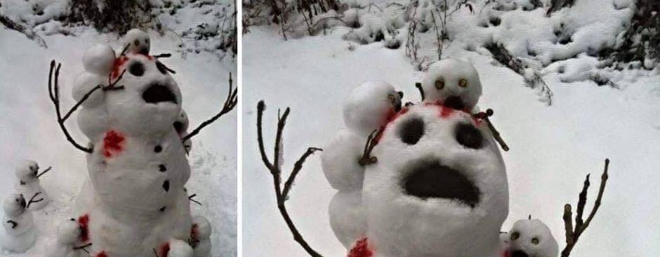 Überfall kannibalistischer Schneemänner