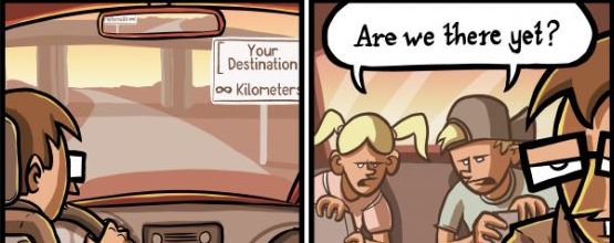 Sind wir schon da?