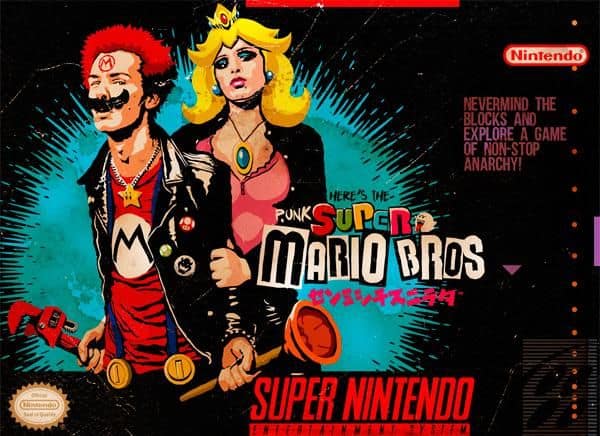 Super MⒶrio Punk: The Sid & Nancy Nintendo Lost Levels