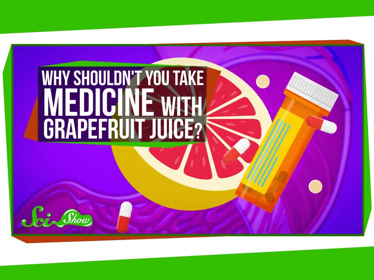 Warum man niemals Medikamente zusammen mit Grapefruitsaft nehmen sollte