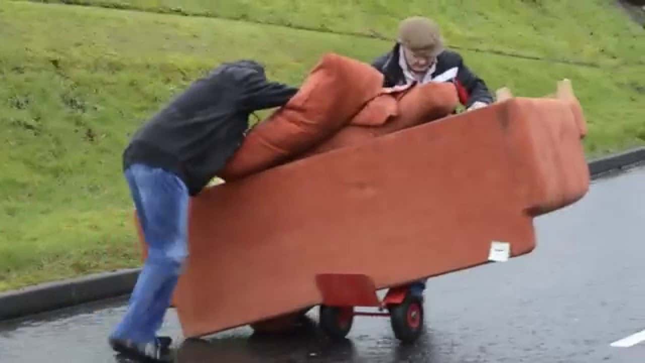 How to transport a sofa in Northern Ireland