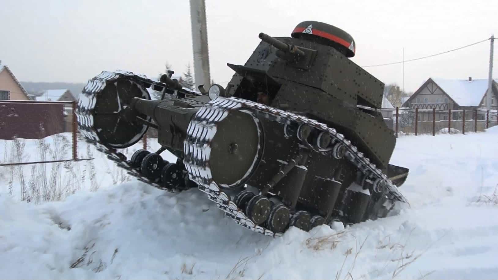 Wie man sich in fünf Minuten einen Panzer baut