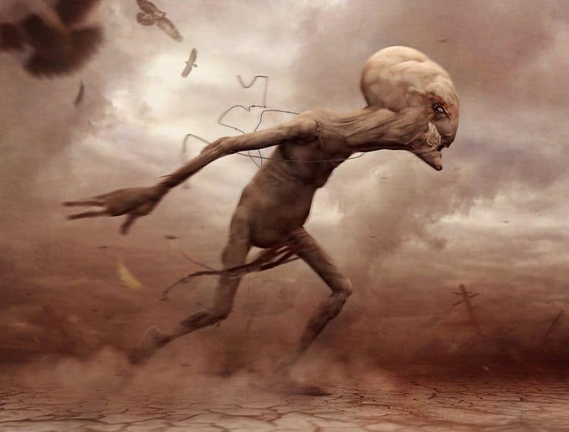 Die surreal, schaurigen Kreaturen von Anton Semenov