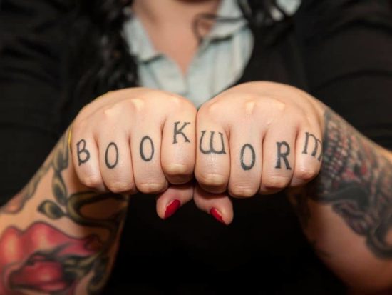 Edward Bishops Knuckle Tattoos