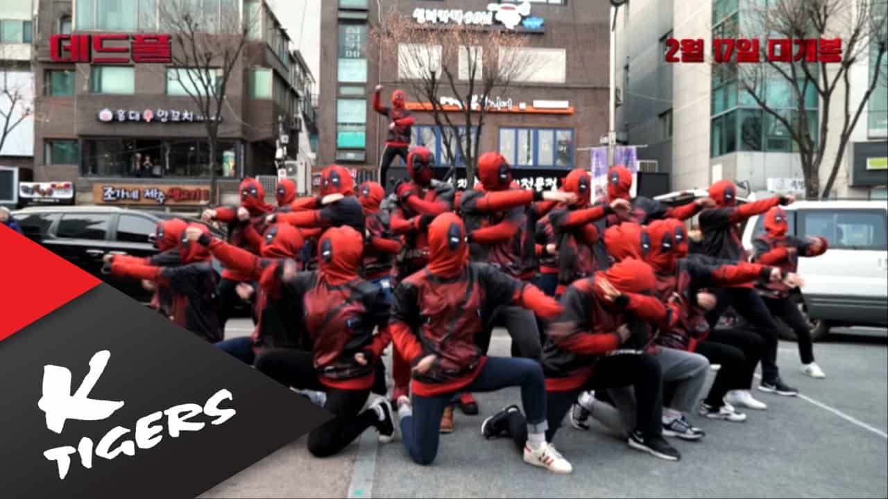 Deadpool Flash Mob