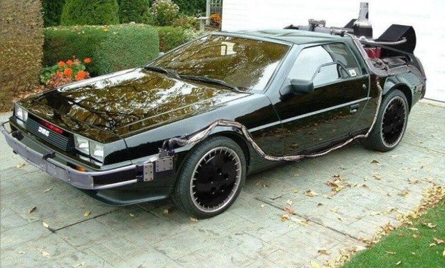 Knight Rider DeLorean: deux voitures légendaires en une