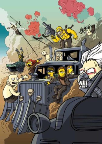 Mad Max Fury Road Simpsonized