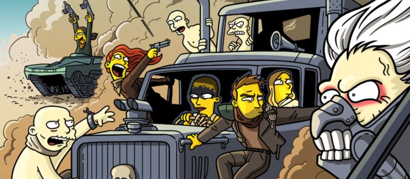 mad max fury road simpsonized kl