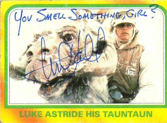 Mark Hamill gibt gerne Autogramme
