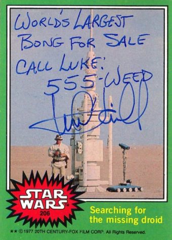 Mark Hamill gibt gerne Autogramme