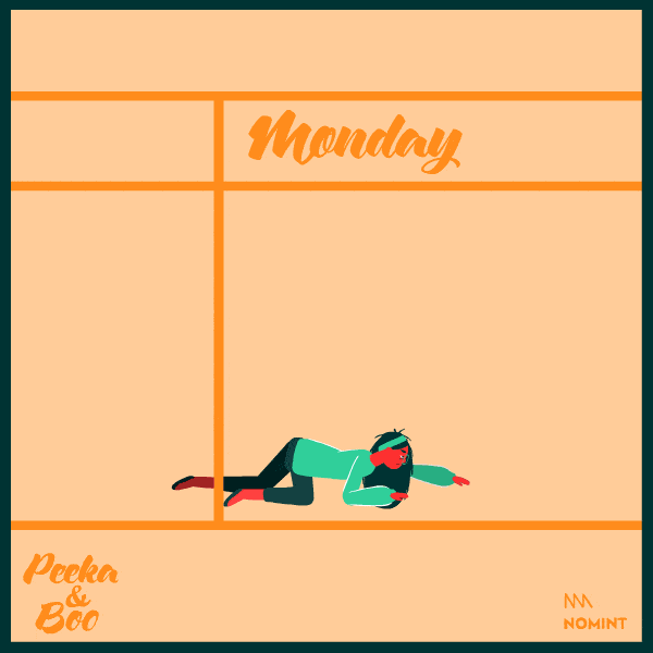 Montag, der Start in die Woche