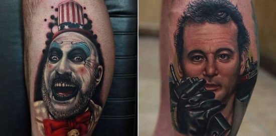 Movie-Tattoos von Rich Pineda