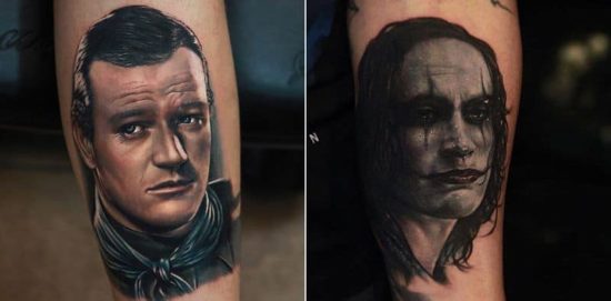 Movie-Tattoos von Rich Pineda