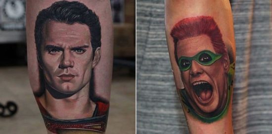 Movie-Tattoos von Rich Pineda