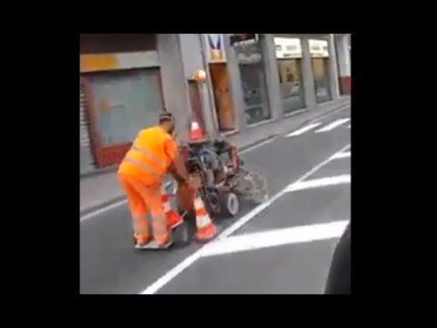 Strassenmarkierung im Eilverfahren