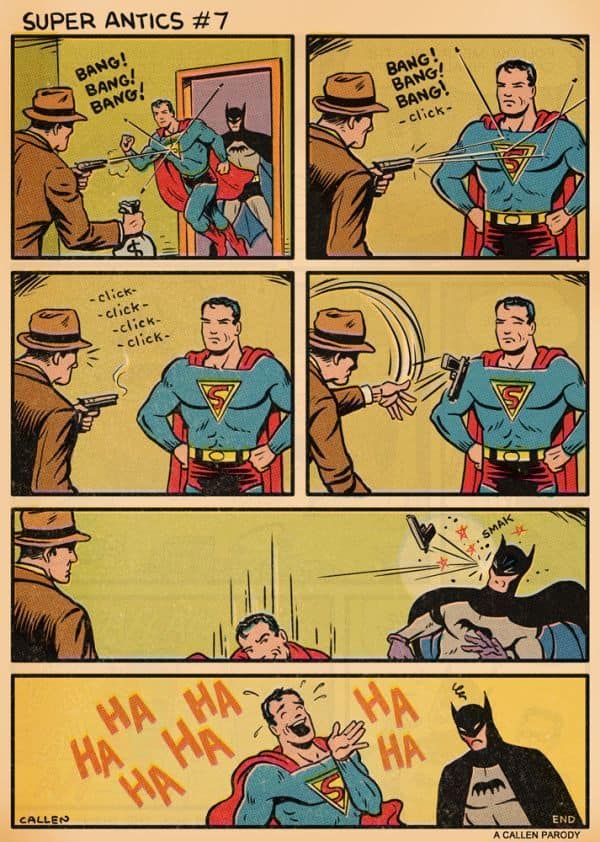 Superman ist ein Trottel
