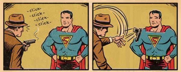 Superman ist ein Trottel