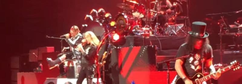 Guns N&#8216; Roses Reunion: 14 Videos der zwei Konzerte in Las Vegas, Gastauftritt von Sebastian Bach