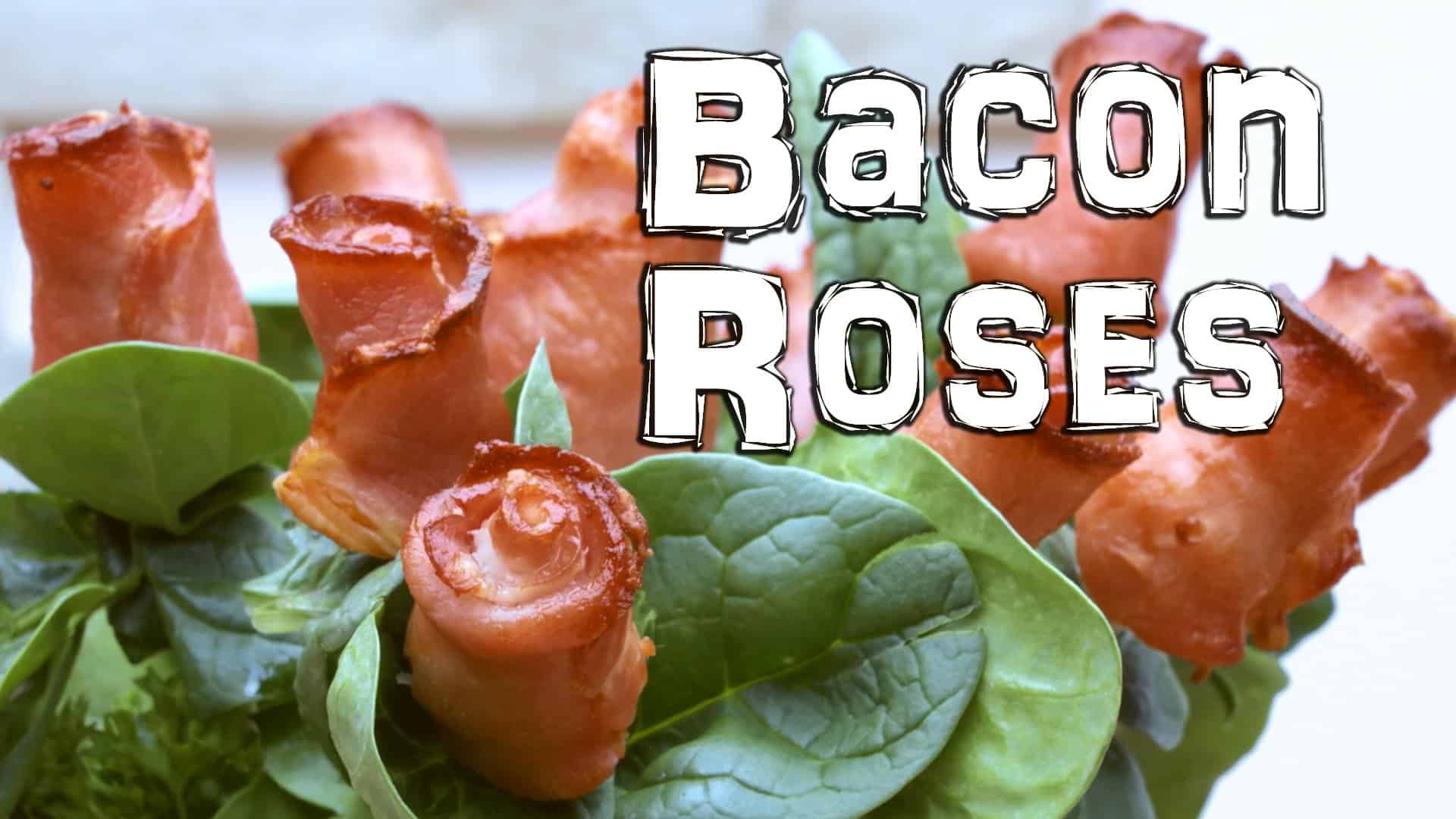 Rosas de bacon